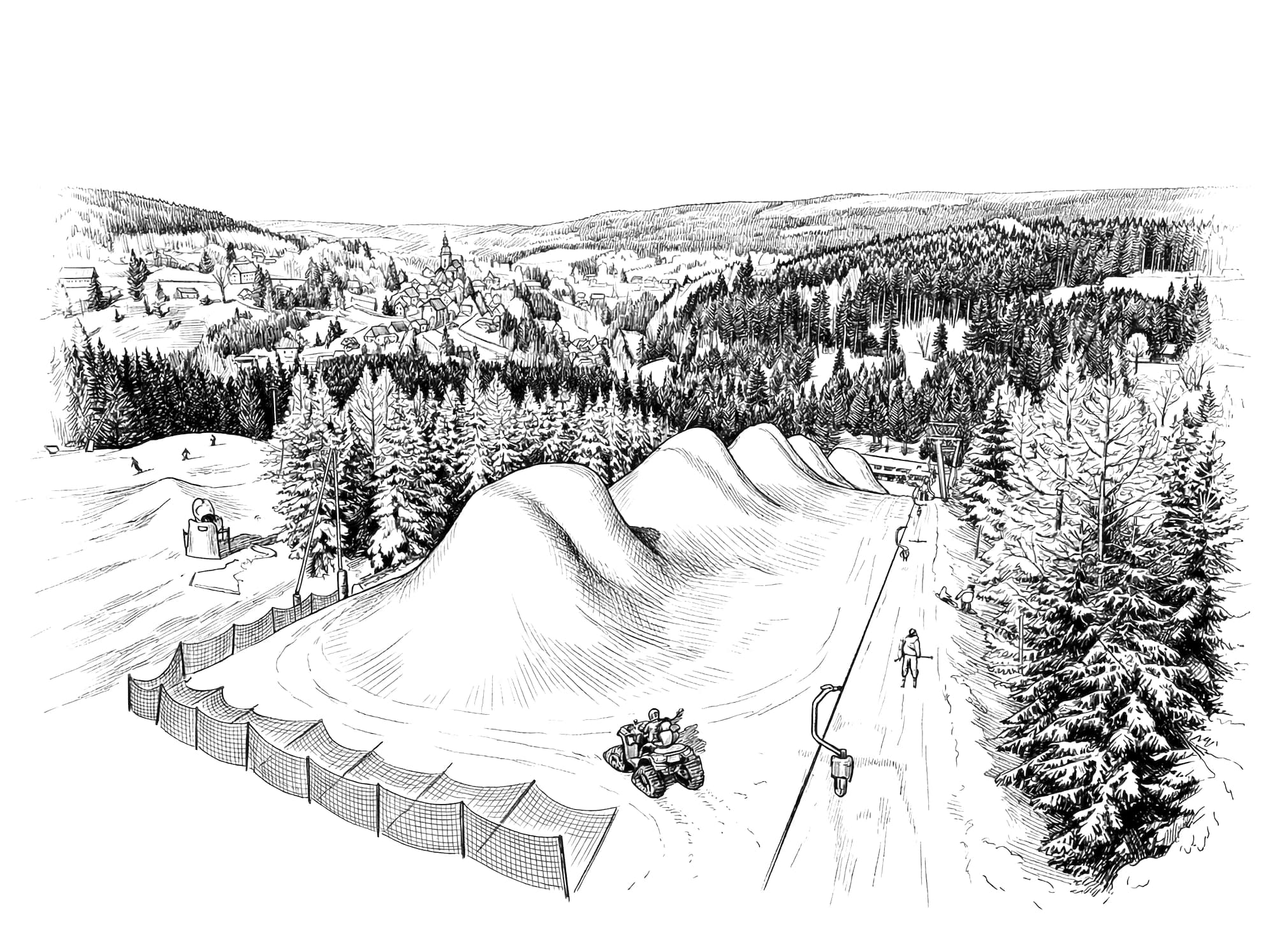 Skiareál Potůčky SKIPOT